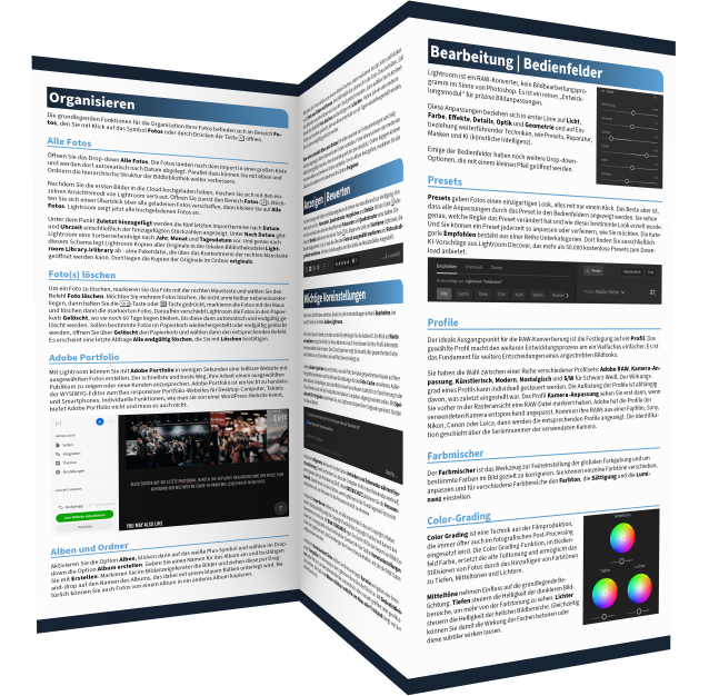 Weitere Ansicht: Lightroom - Kurzanleitung & Tastenkürzel | Ulrich Dorn