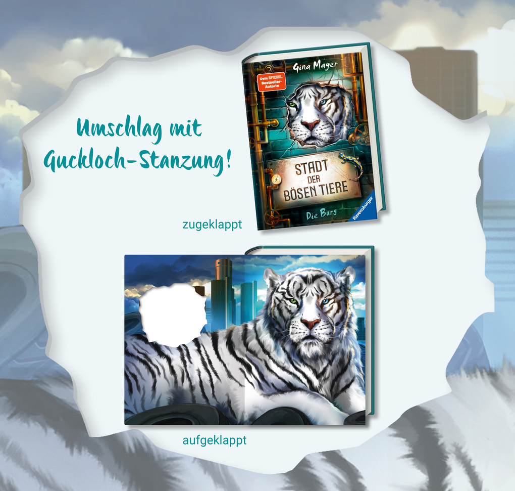 Weitere Ansicht: Stadt der bösen Tiere, Band 1 - Die Burg | Gina Mayer