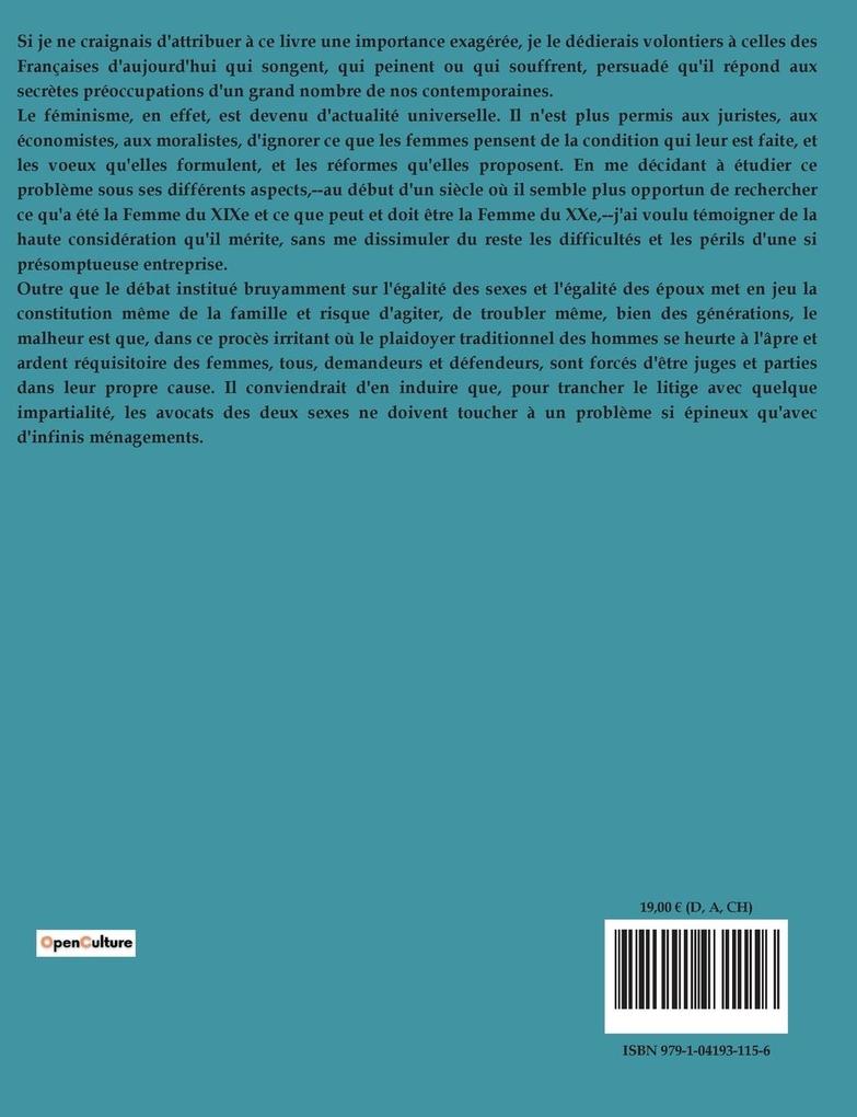 Weitere Ansicht: LE FÉMINISME FRANCAIS | Charles Marie Joseph Turgeon