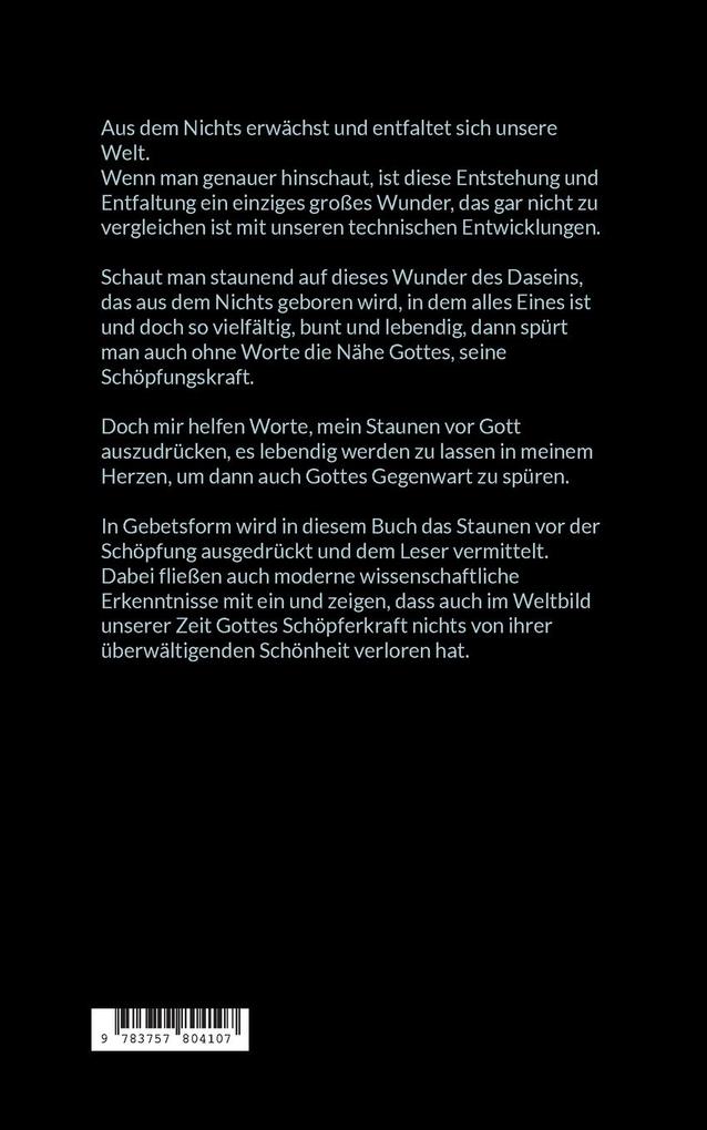 Weitere Ansicht: Aus dem Nichts - Wunder der Schöpfung | Maria Wolf