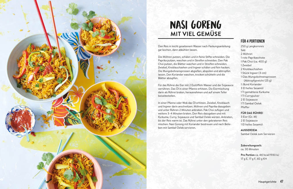 Weitere Ansicht: Asiatisch vegetarisch kochen