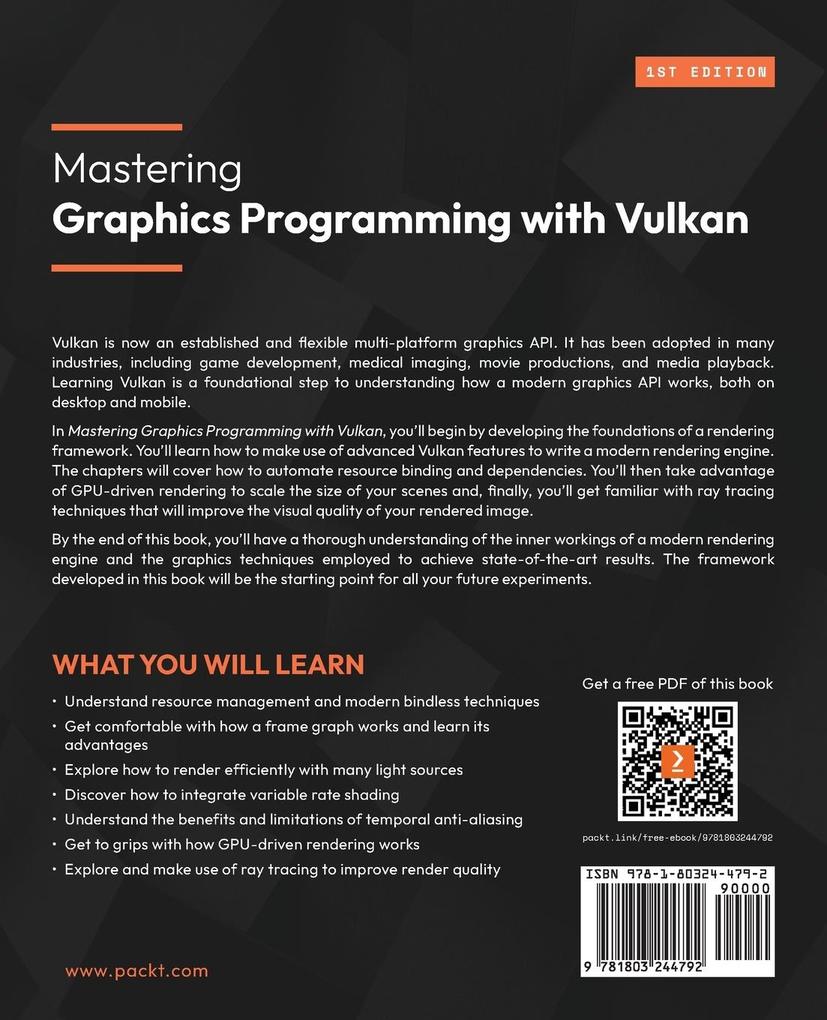 Weitere Ansicht: Mastering Graphics Programming with Vulkan | Marco Castorina, Gabriel Sassone
