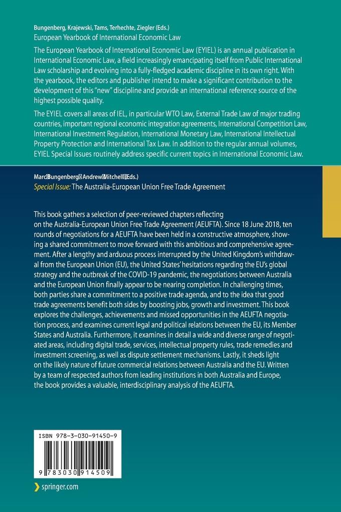 Weitere Ansicht: The Australia-European Union Free Trade Agreement