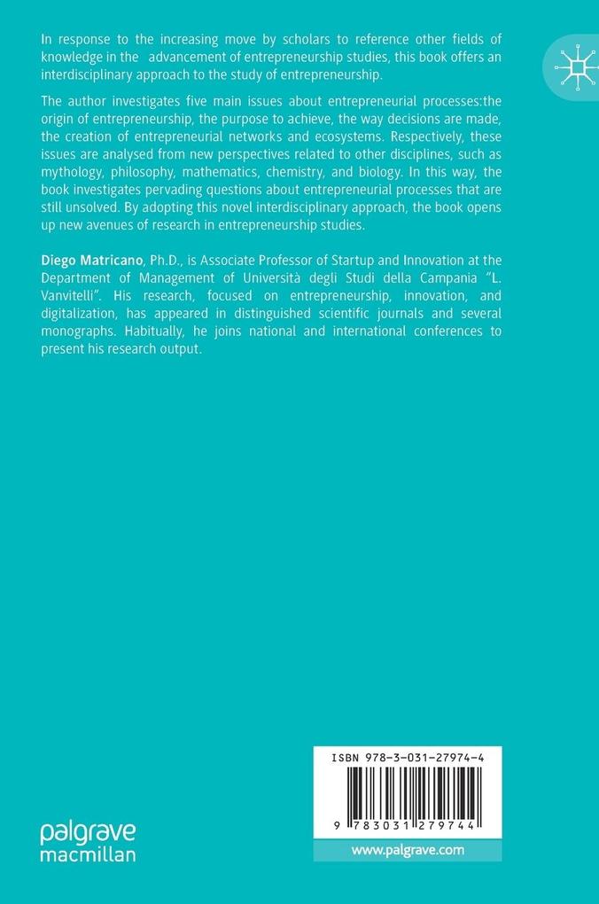 Weitere Ansicht: Interdisciplinarity in Entrepreneurship | Diego Matricano