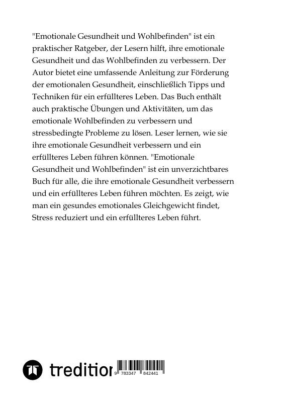 Weitere Ansicht: Emotionale Gesundheit und Wohlbefinden | Jaltas