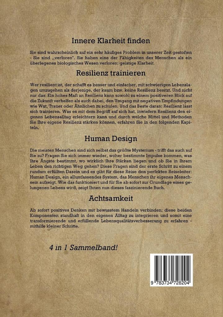 Weitere Ansicht: Erkenne & stärke dein Selbst - 4 in 1 Sammelband | Anna-Lena Mössinger, Nadine Frei, Johanna Frei, Paulina Goesmann