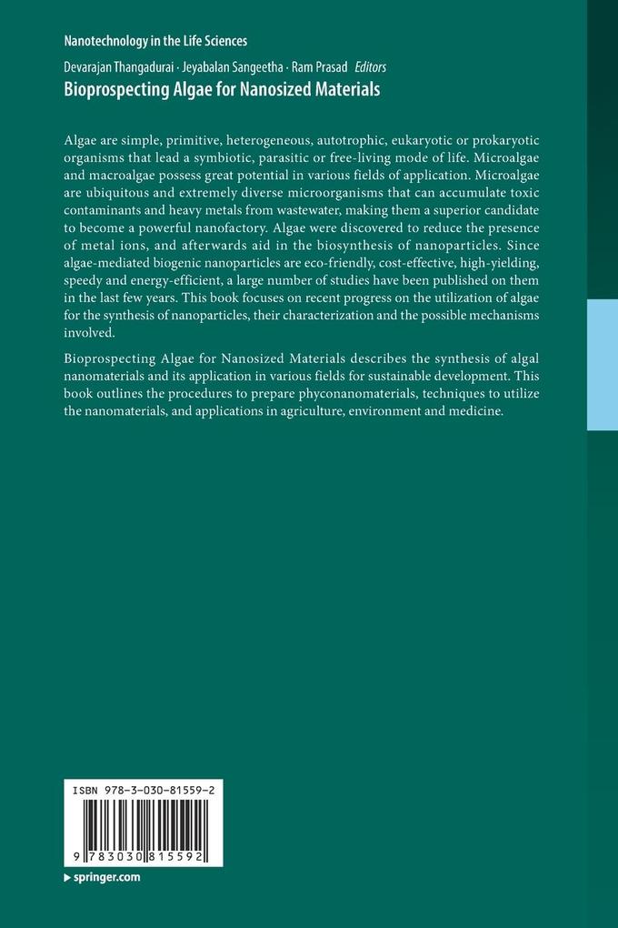 Weitere Ansicht: Bioprospecting Algae for Nanosized Materials