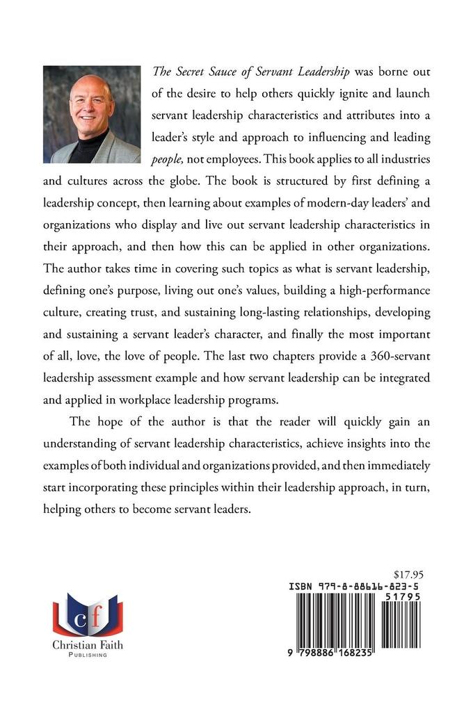 Weitere Ansicht: The Secret Sauce of Servant Leadership | Peter K. Scheuermann