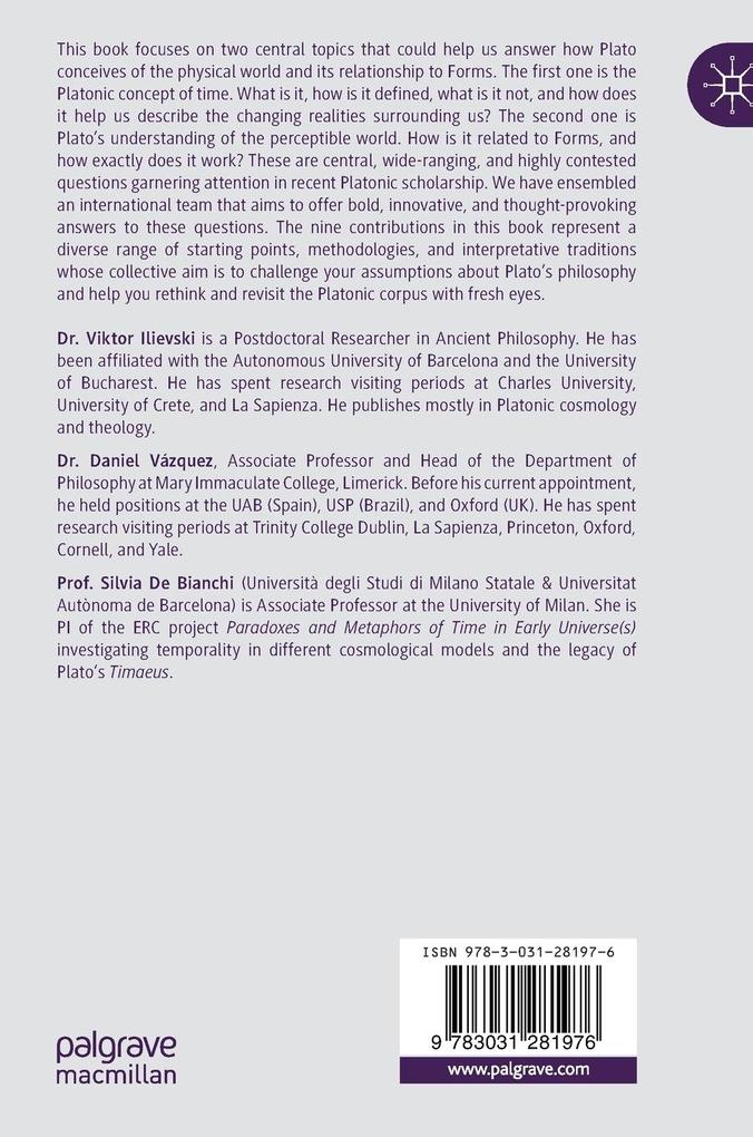 Weitere Ansicht: Plato on Time and the World