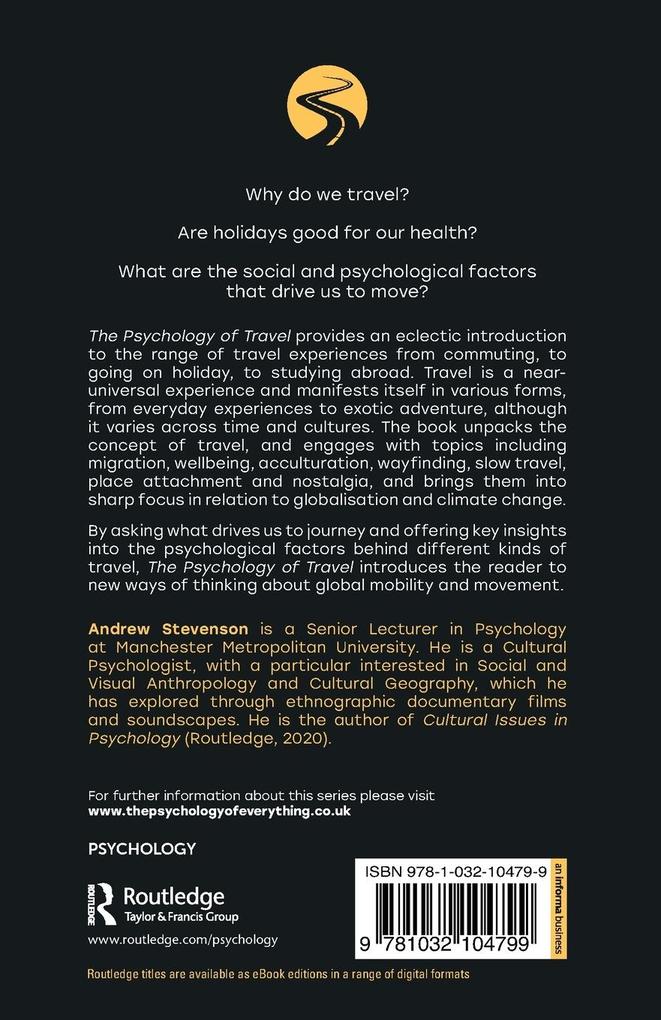 Weitere Ansicht: The Psychology of Travel | Andrew Stevenson