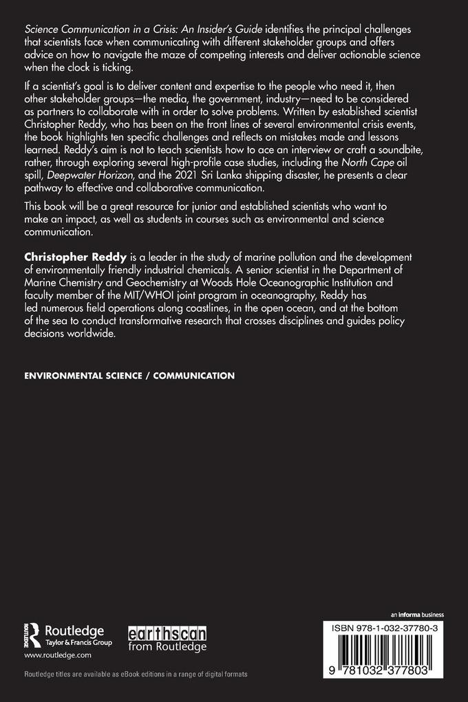 Weitere Ansicht: Science Communication in a Crisis | Christopher Reddy