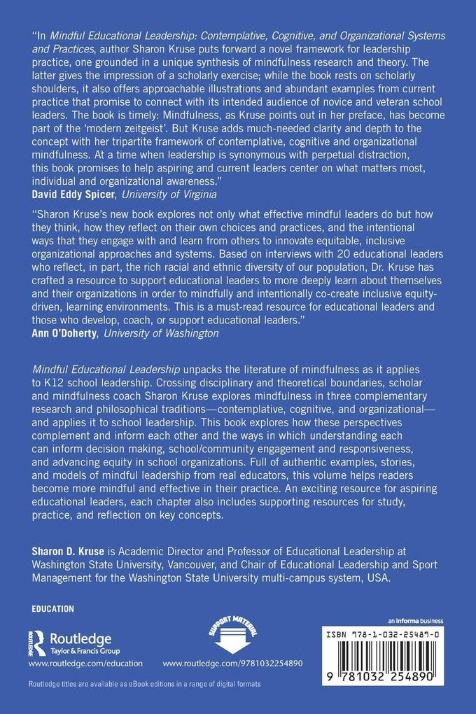 Weitere Ansicht: Mindful Educational Leadership | Sharon D. Kruse