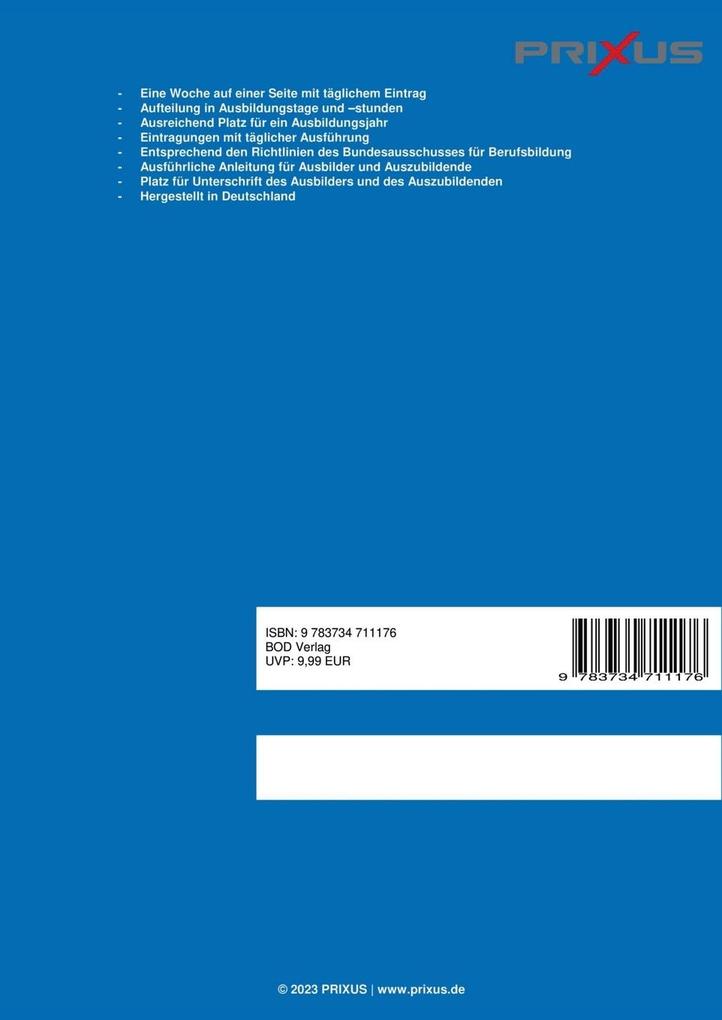 Weitere Ansicht: Ausbildungsnachweis
