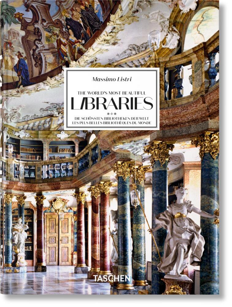 Produktbild: Massimo Listri. The World's Most Beautiful Libraries. 45th Ed. | Elisabeth Sladek, Georg Ruppelt