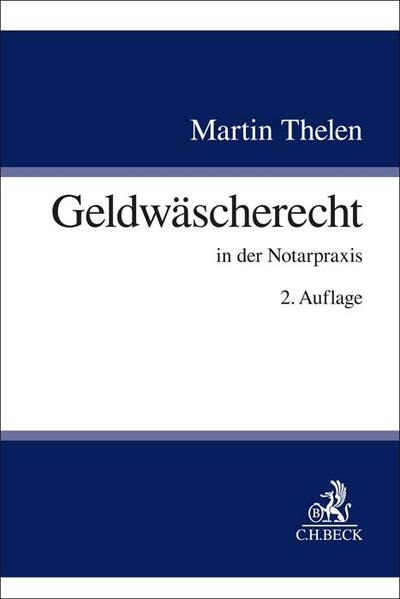 Produktbild: Geldwäscherecht | Martin Thelen