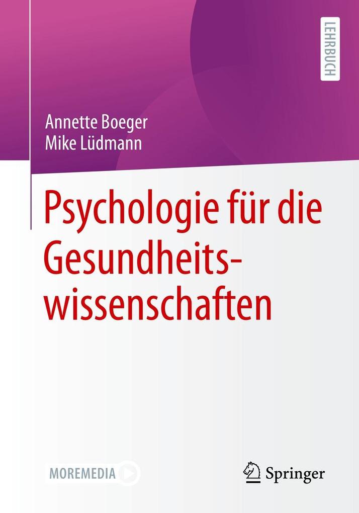 Produktbild: Psychologie für die Gesundheitswissenschaften | Annette Boeger, Mike Lüdmann