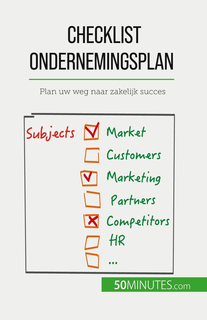 Produktbild: Checklist ondernemingsplan | Antoine Delers