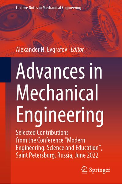 Produktbild: Advances in Mechanical Engineering