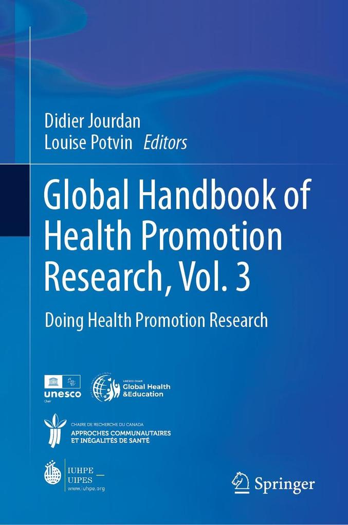 Produktbild: Global Handbook of Health Promotion Research, Vol. 3