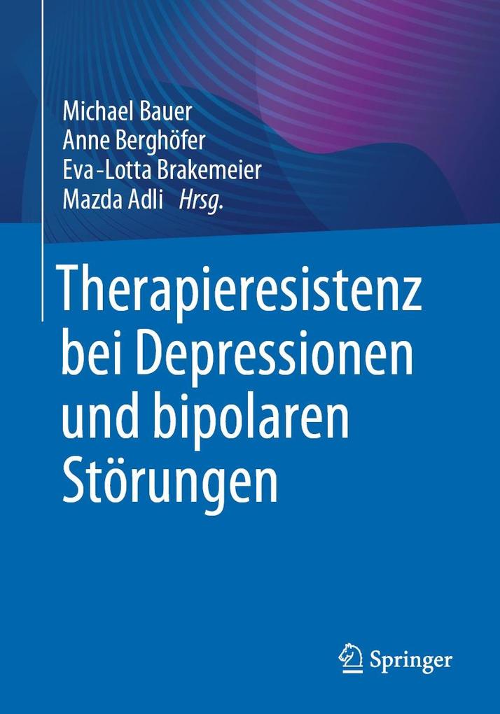 Produktbild: Therapieresistenz bei Depressionen und bipolaren Störungen