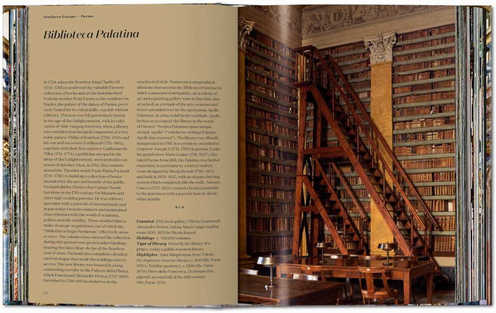 Weitere Ansicht: Massimo Listri. The World's Most Beautiful Libraries. 45th Ed. | Elisabeth Sladek, Georg Ruppelt