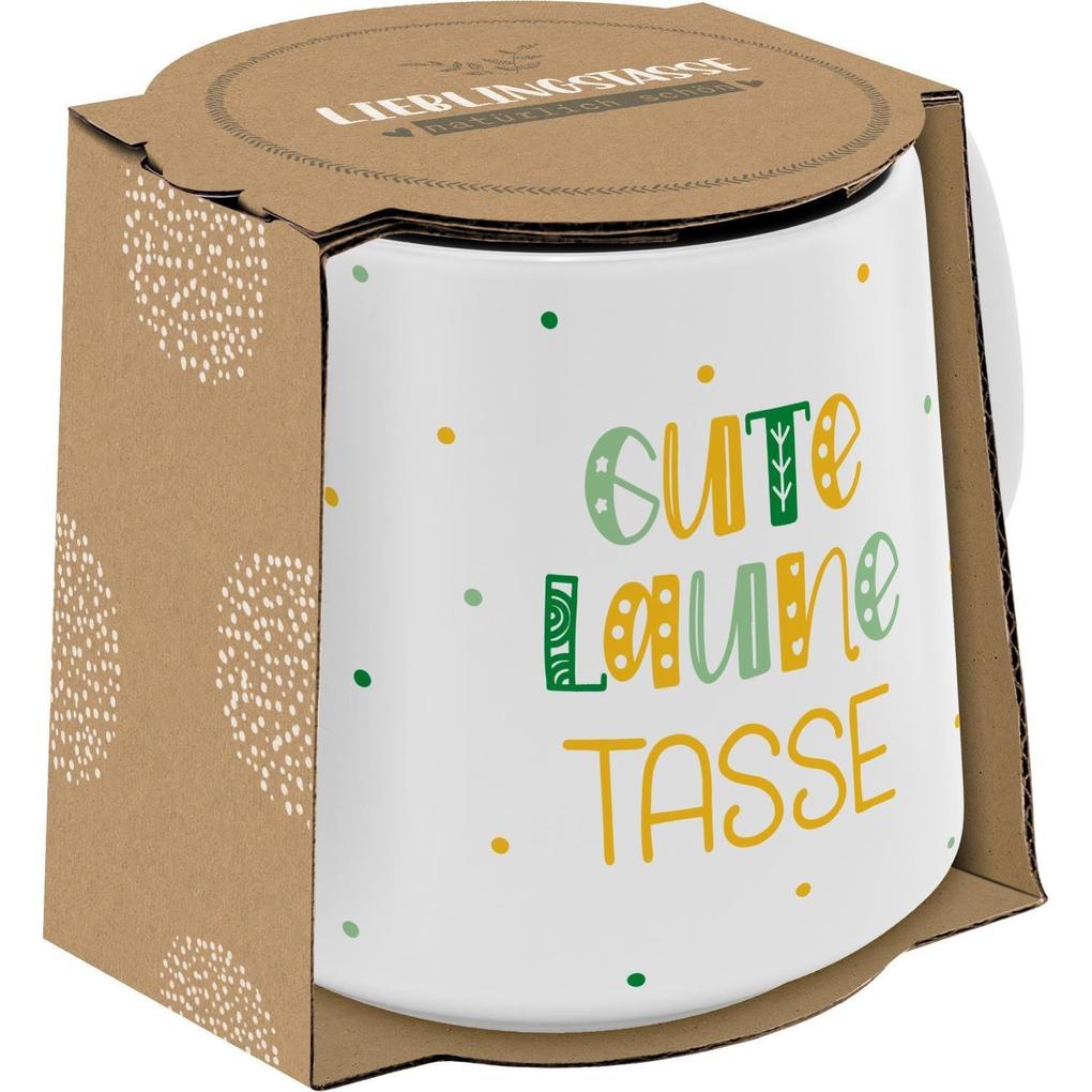Weitere Ansicht: GRUSS & CO Tasse konisch "Gute Laune Tasse"