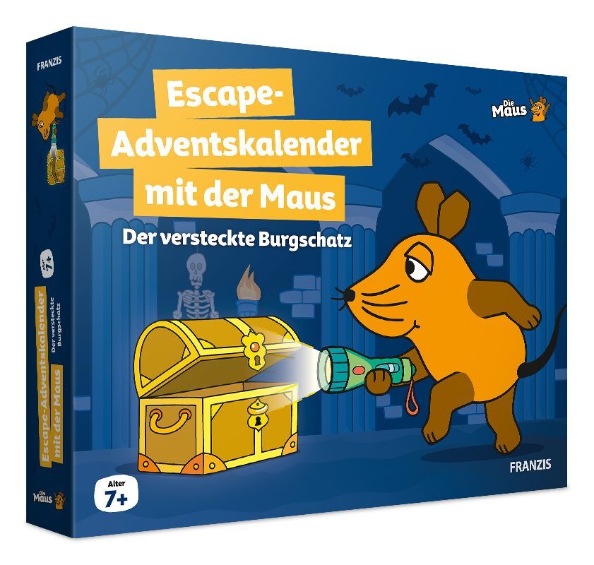 Weitere Ansicht: FRANZIS 67211 - Die Maus Escape-Adventskalender mit der Maus. Für Kinder ab 7 Jahren.
