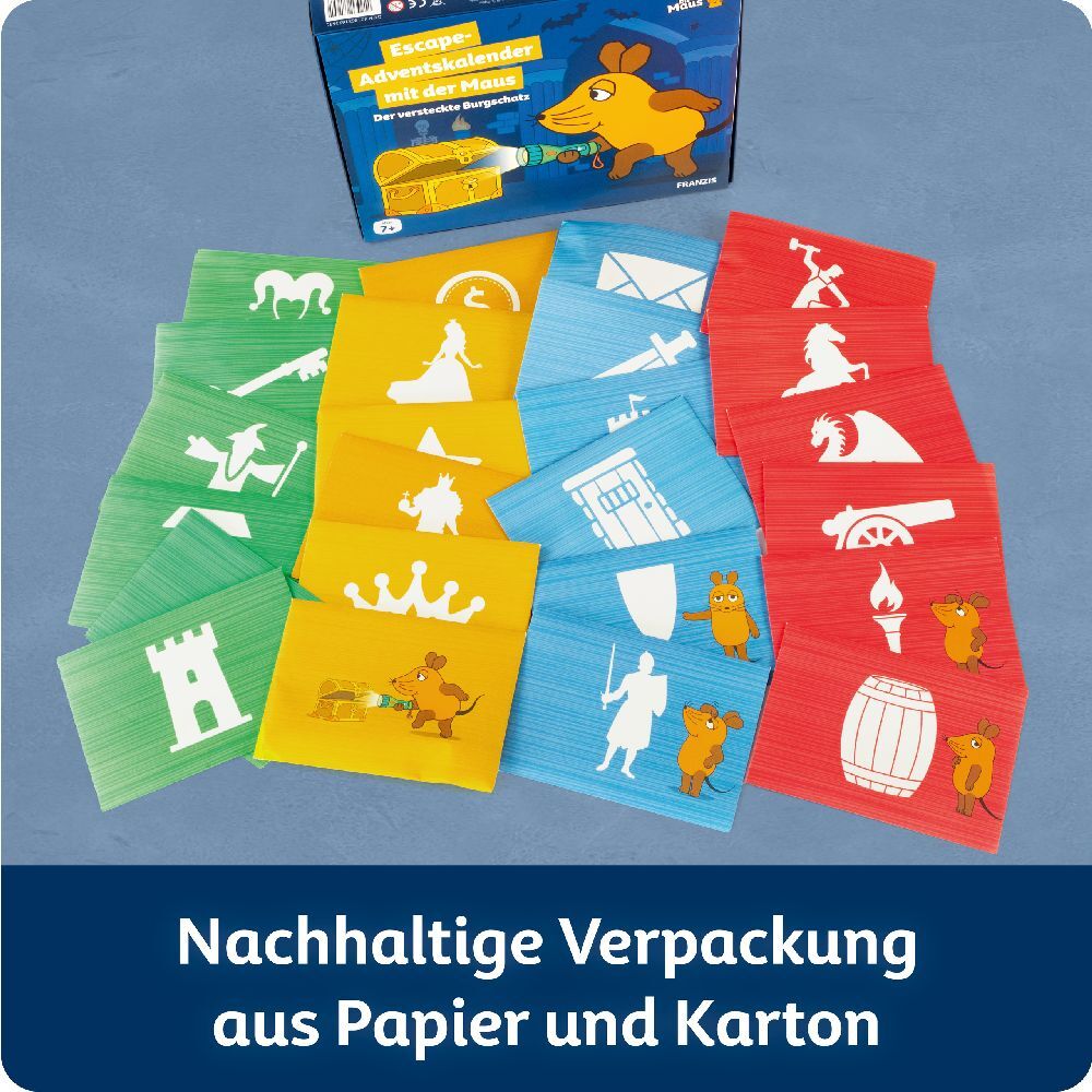 Weitere Ansicht: FRANZIS 67211 - Die Maus Escape-Adventskalender mit der Maus. Für Kinder ab 7 Jahren.