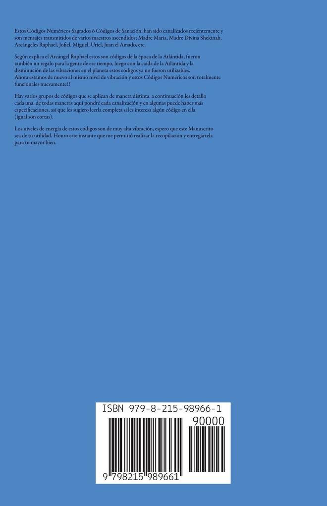 Weitere Ansicht: Códigos Sagrados Numéricos de Agesta | Edwin Pinto