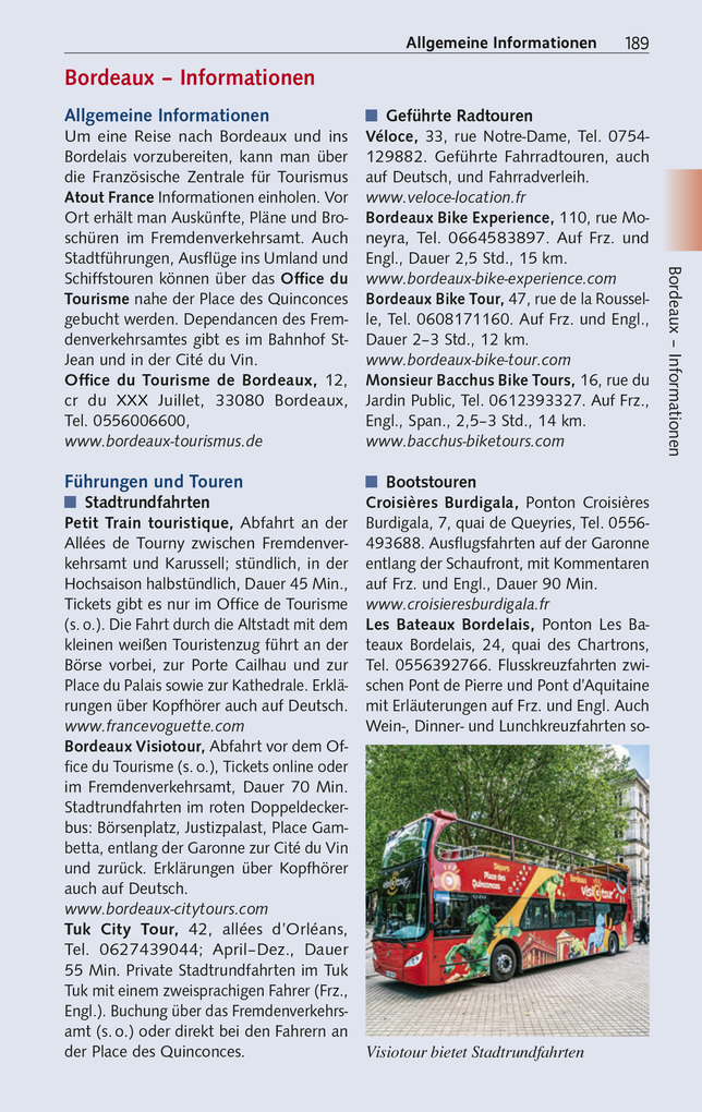 Weitere Ansicht: TRESCHER Reiseführer Bordeaux und das Bordelais | Heike Bentheimer