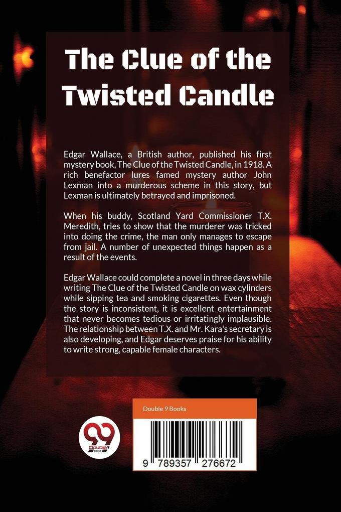 Weitere Ansicht: The Clue of the Twisted Candle | Edgar Wallace