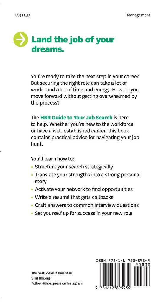 Weitere Ansicht: HBR Guide to Your Job Search | Harvard Business Review