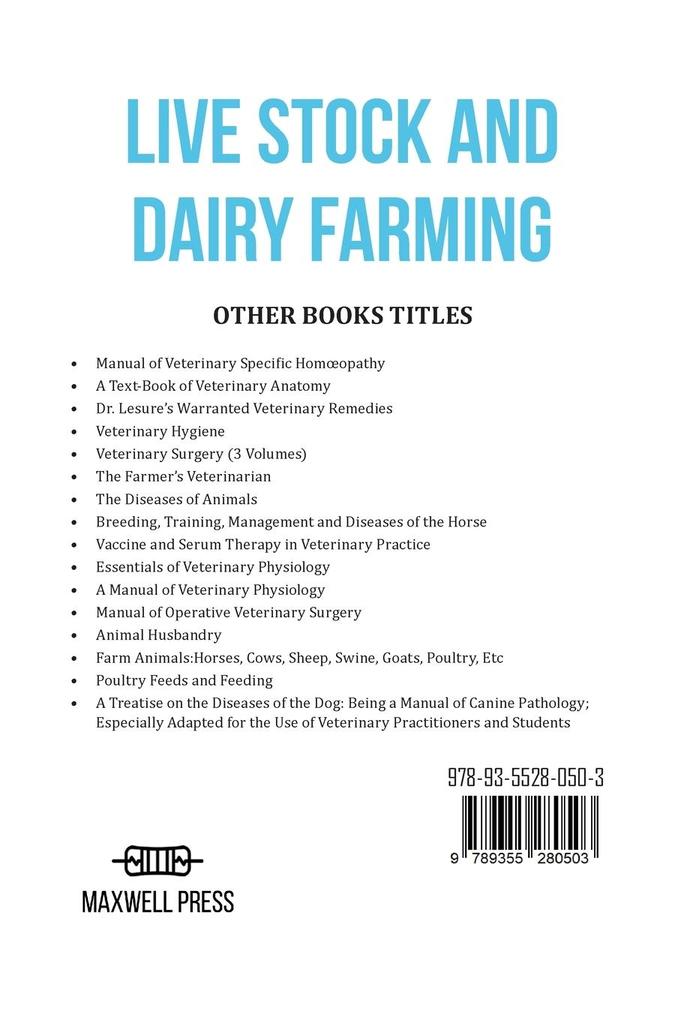 Weitere Ansicht: LIVE STOCK AND DAIRY FARMING | Frank D Gardner