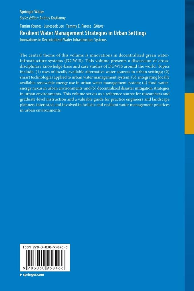 Weitere Ansicht: Resilient Water Management Strategies in Urban Settings