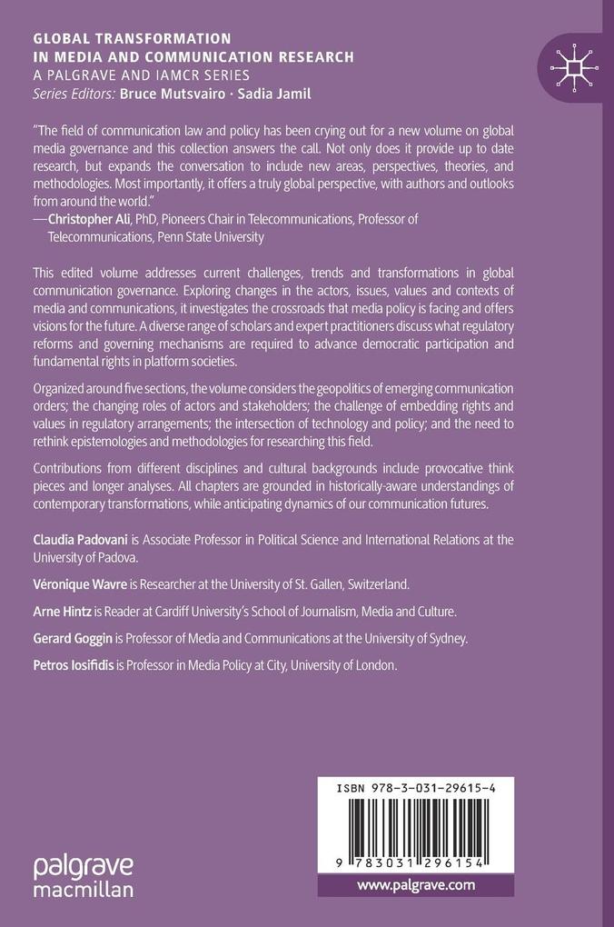 Weitere Ansicht: Global Communication Governance at the Crossroads