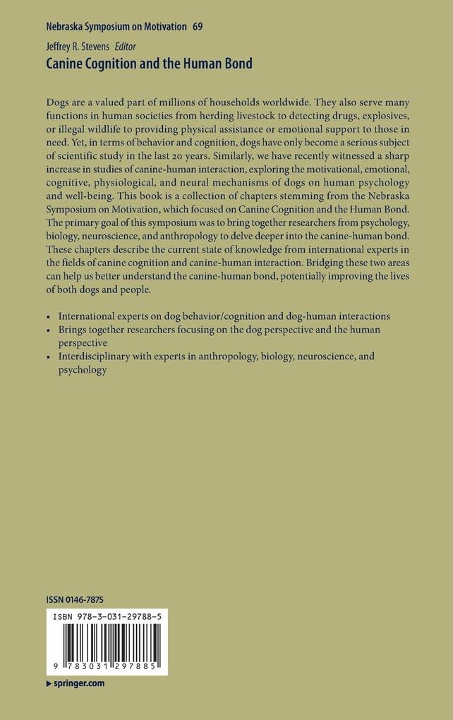Weitere Ansicht: Canine Cognition and the Human Bond