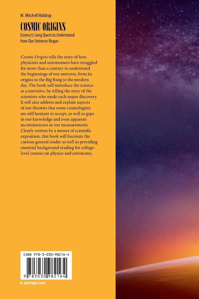 Weitere Ansicht: Cosmic Origins | M. Mitchell Waldrop