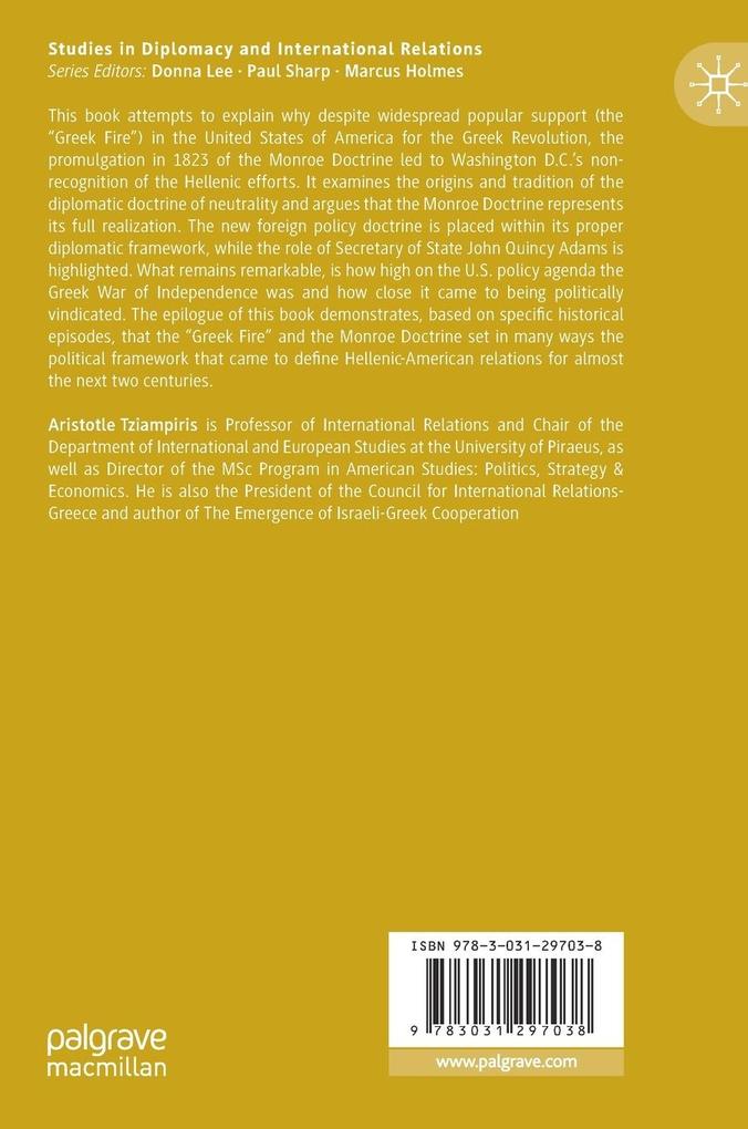 Weitere Ansicht: The Monroe Doctrine and the Greek Revolution | Aristotle Tziampiris