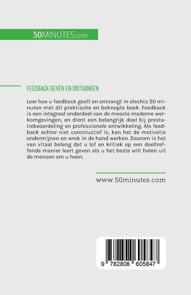 Weitere Ansicht: Feedback geven en ontvangen | Véronique Bronckart