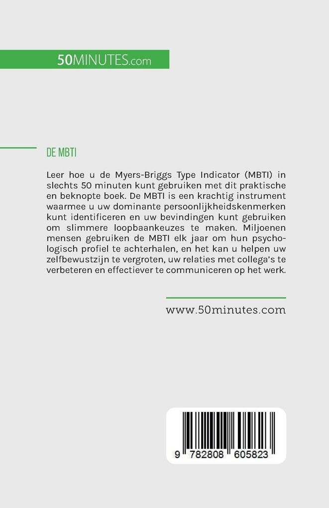 Weitere Ansicht: De MBTI | Benjamin Fléron