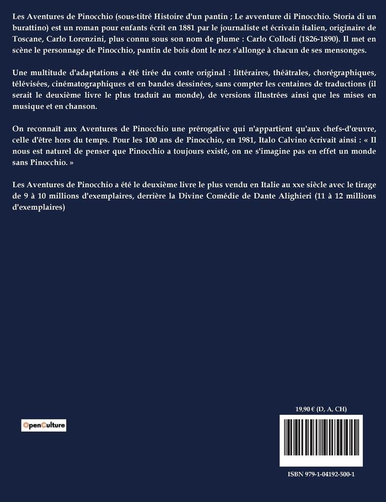 Weitere Ansicht: Les aventures de Pinocchio | Carlo Collodi