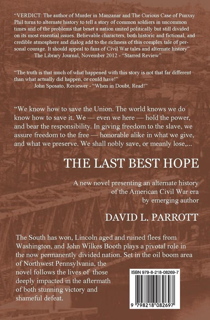 Weitere Ansicht: The Last Best Hope | David L. Parrott