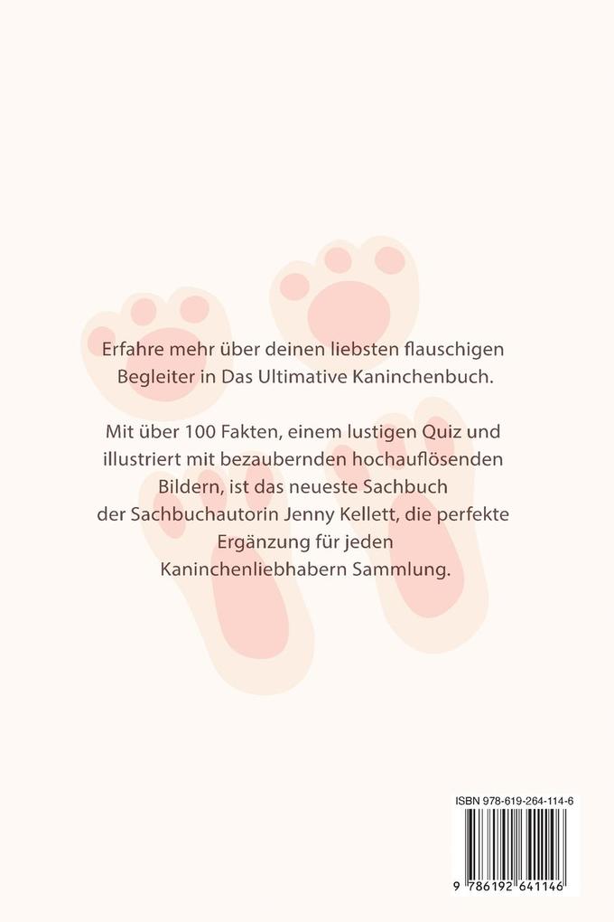 Weitere Ansicht: Das Ultimative Kaninchen Buch für Kinder | Jenny Kellett