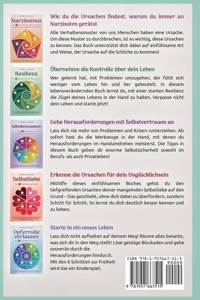 Weitere Ansicht: Positives Denken - Das große 5 in 1 Buch zum Glück | Saskia Engels