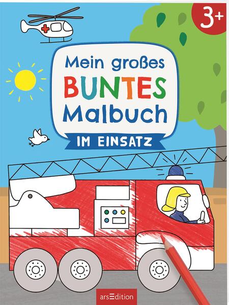 Produktbild: Mein großes buntes Malbuch - Im Einsatz