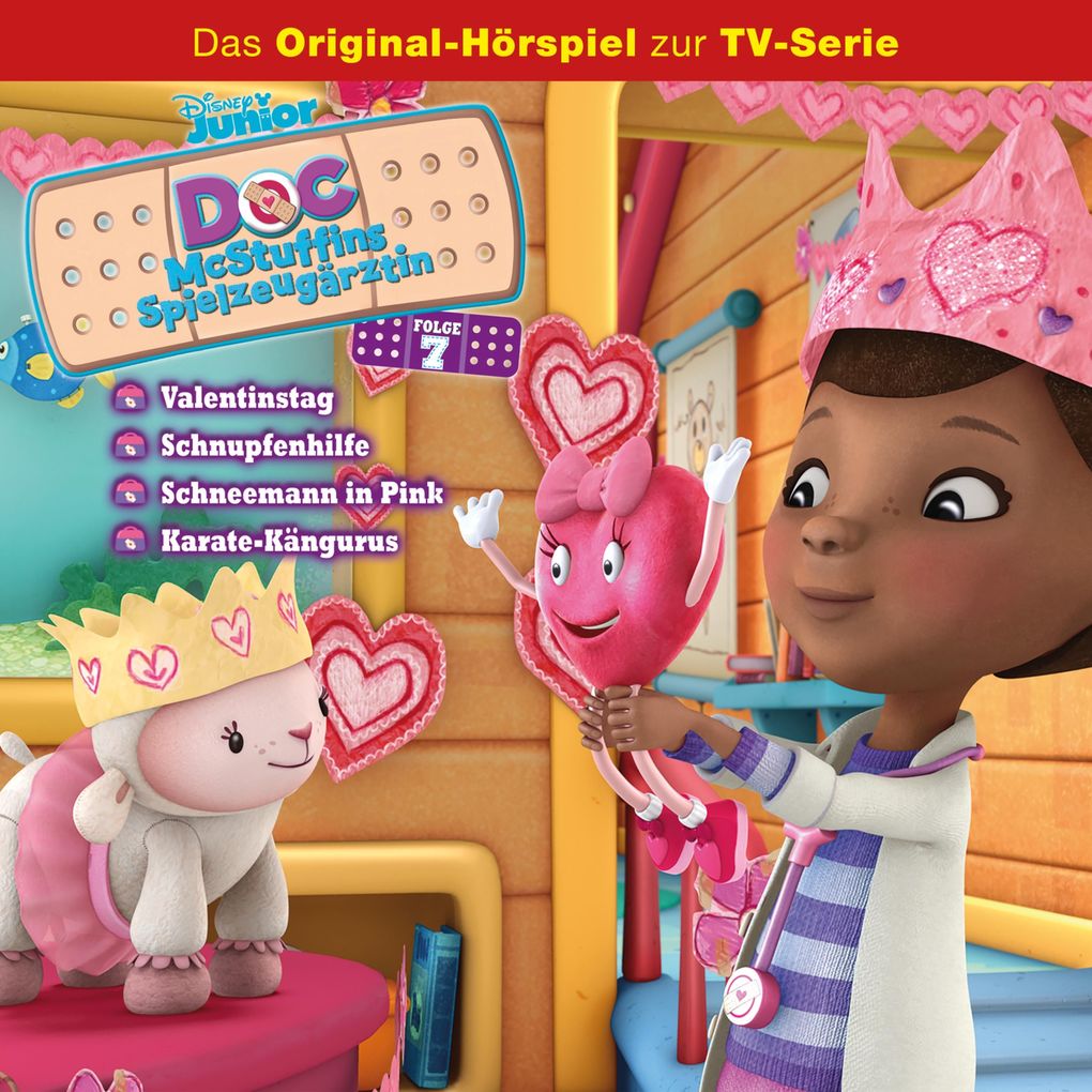Produktbild: 07: Valentinstag / Schnupfenhilfe / Schneemann in Pink / Karate-Kängurus (Hörspiel zur Disney TV-Serie) | Stuart Kollmorgen
