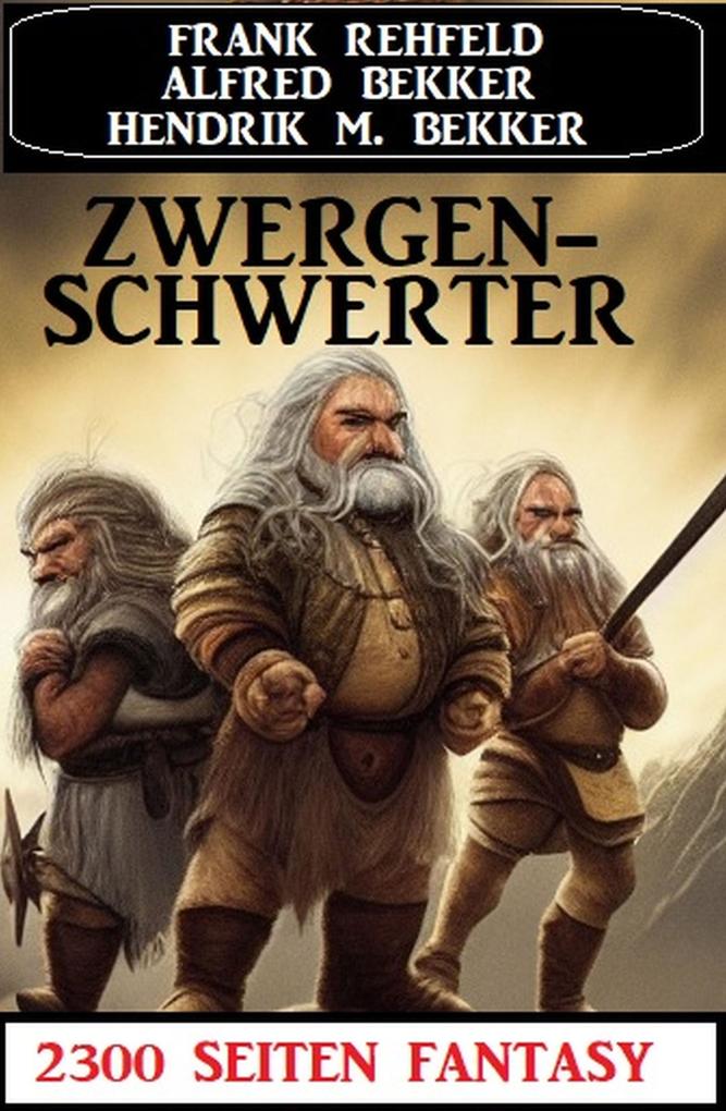 Produktbild: Zwergenschwerter: 2300 Seiten Fantasy | Alfred Bekker, Frank Rehfeld, Hendrik M. Bekker