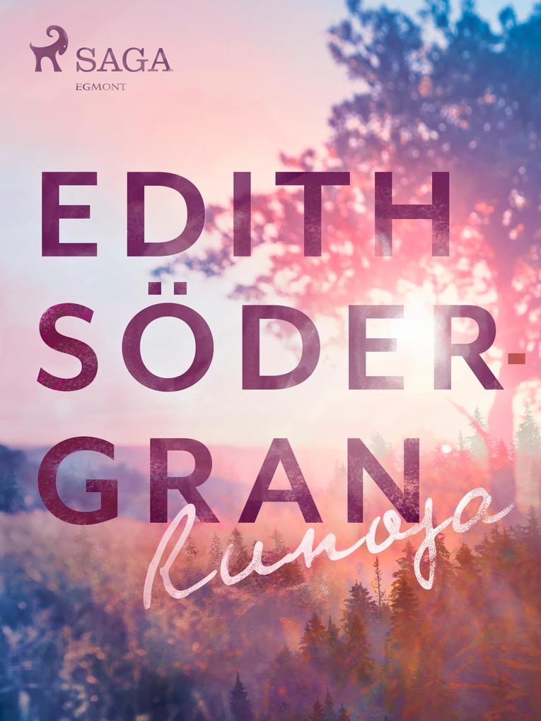 Produktbild: Runoja | Edith Södergran