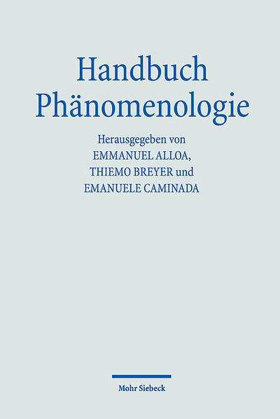 Produktbild: Handbuch Phänomenologie
