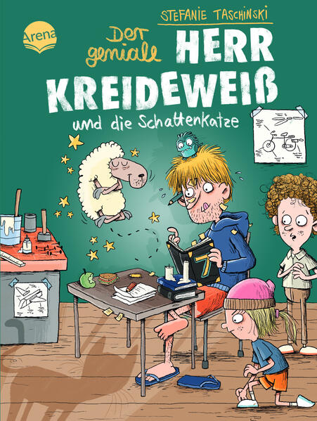Produktbild: Der geniale Herr Kreideweiß (2). Der geniale Herr Kreideweiß und die Schattenkatze | Stefanie Taschinski